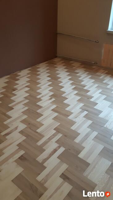 Cyklinowanie, układanie parkietów