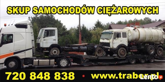 SKUP CIĘŻARÓWEK I CIĄGNIKÓW ROLNICZYCH, WYWROTKI, INNE