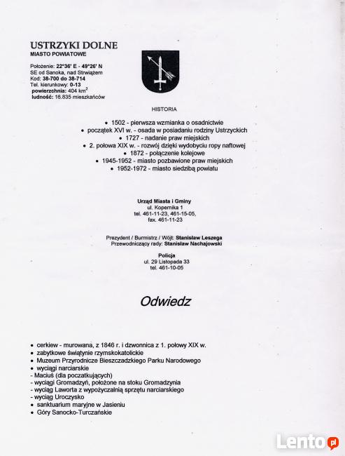 Bieszczady Ustrzyki Dolne-grunt budowlany sprzedam