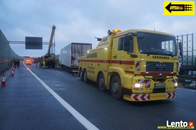 Holowanie TIR Niemcy - A2 Świecko A12 A10 Berlin