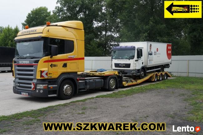 Holowanie TIR Niemcy - A2 Świecko A12 A10 Berlin