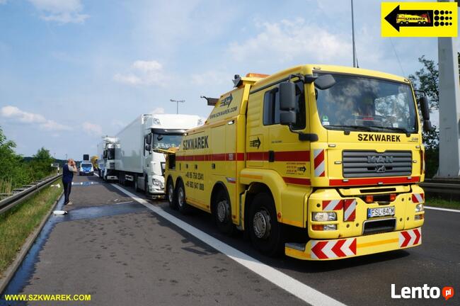 Holowanie TIR Niemcy - A2 Świecko A12 A10 Berlin