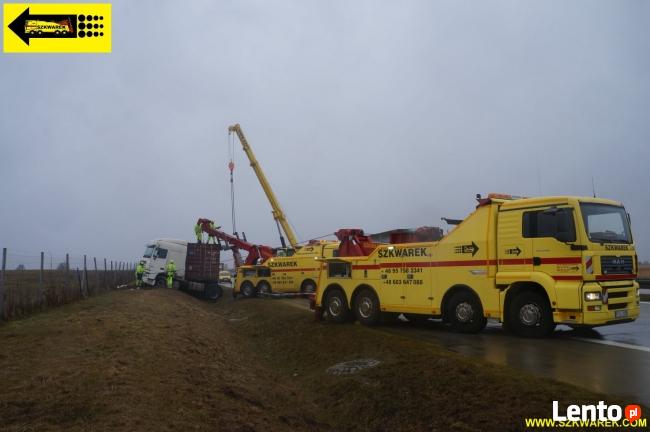 Holowanie TIR Niemcy - A2 Świecko A12 A10 Berlin