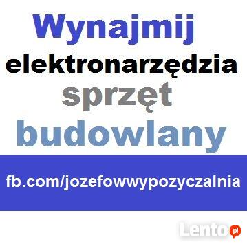 Wibrator pogrążalny Wypożyczalnia sprzętu budowlanego Józfeó