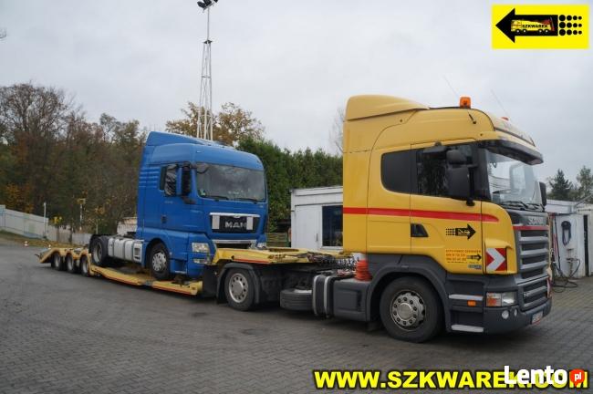 Holowanie TIR Niemcy - A2 Świecko A12 A10 Berlin