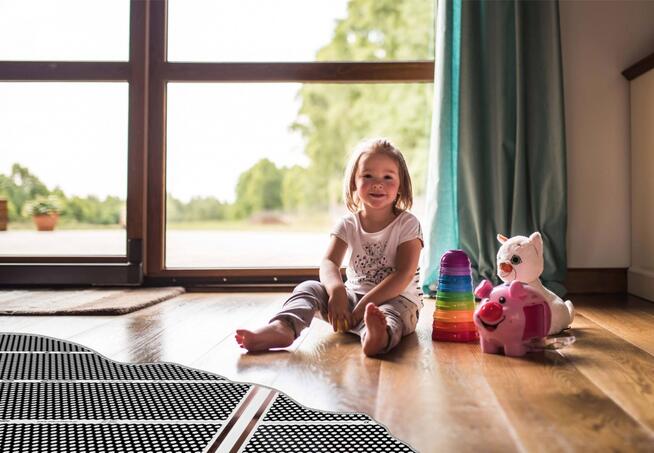 Folie grzewcze, ogrzewanie na podczerwień.