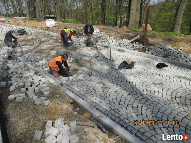 Brukarz kostka granitowa betonowa