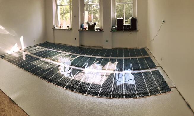 Folie grzewcze, ogrzewanie na podczerwień.