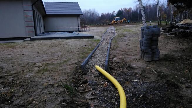 Układanie kostki, drenaż, odwodnienia, roboty ziemne