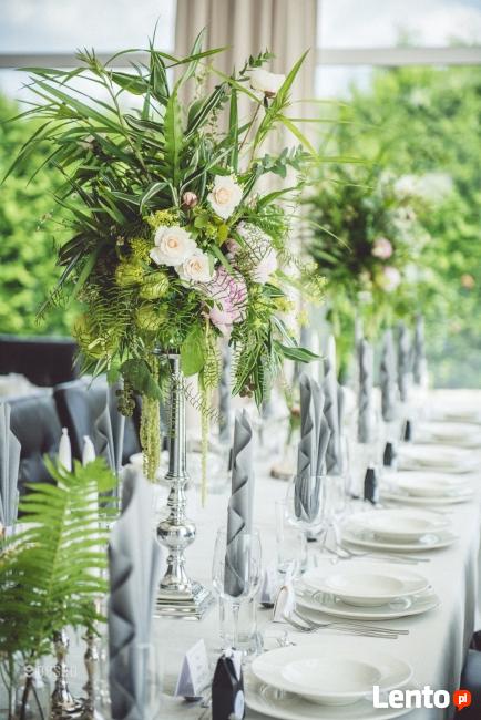 Dekoracje sal weselnych i kościołów