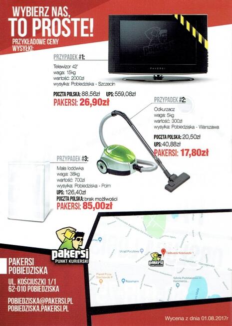 Przesyłki kurierskie