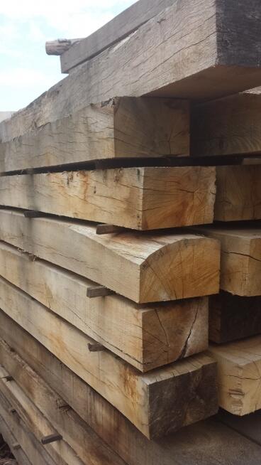 kantówka 20x20 cm dłg 2,5 m Dąb graniak kanciak podwalina po