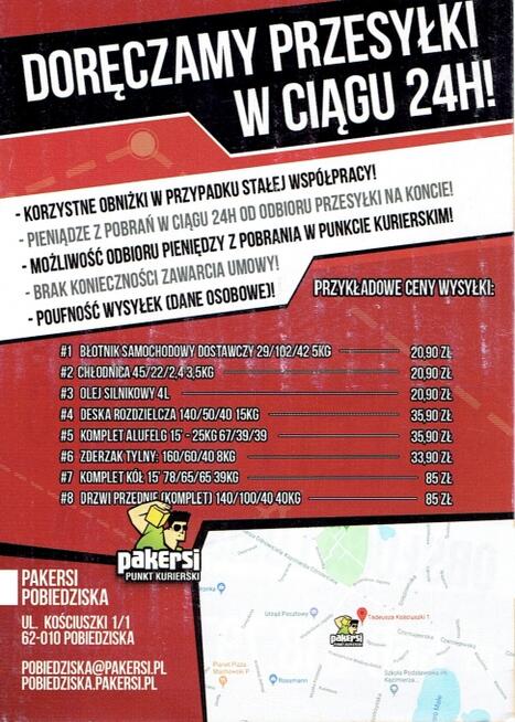 Przesyłki kurierskie