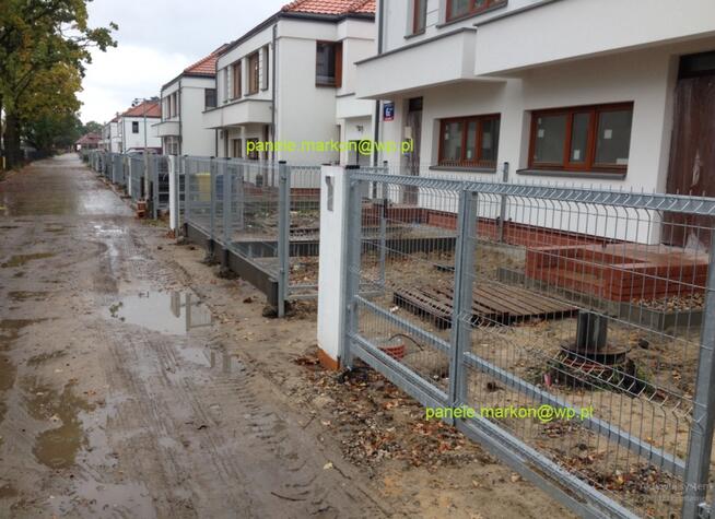 Brama przesuwna wypełniona panelem 3D antracyt 4m/1,73m - ko