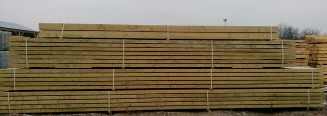 Stemple budowlane sosnowe