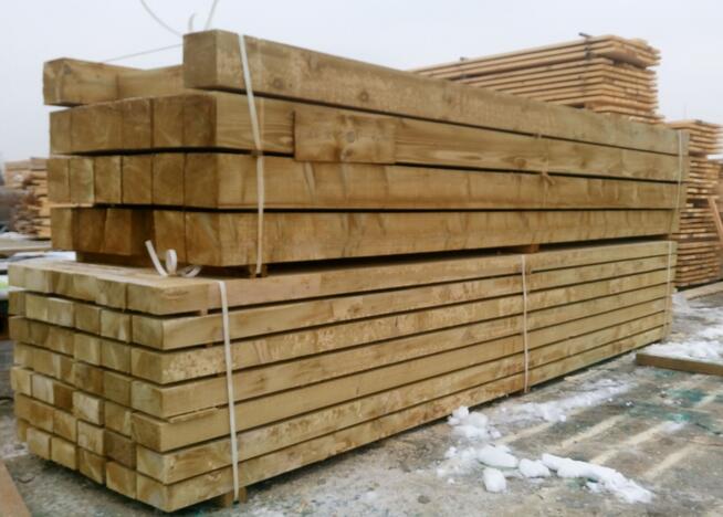 Stemple budowlane sosnowe