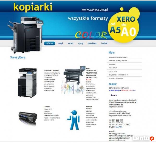 #Ksero kopiarka, drukarka skaner A4/ A3, kolor Gwar: 5 lat