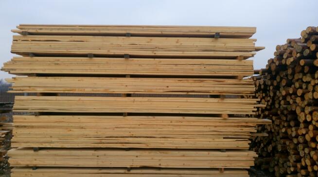 Stemple budowlane sosnowe