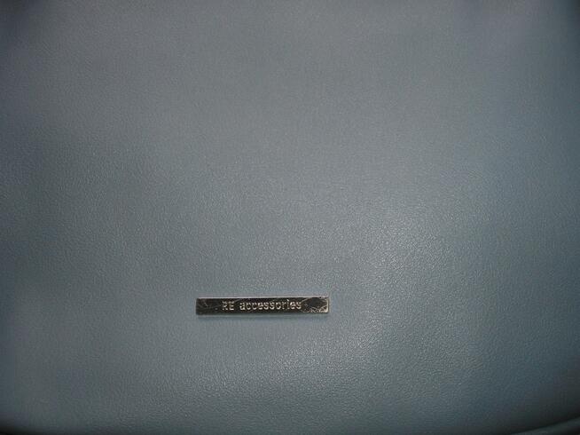 REaccessories niebieskopopielata torba-torebka A4