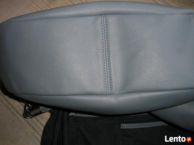 REaccessories niebieskopopielata torba-torebka A4