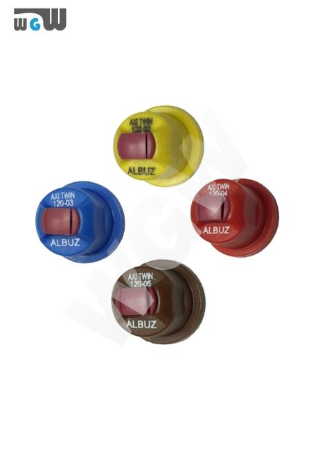 Albuz Axi Twin 2x120, 2-strumieniowy szczelinowy, drobn-śred