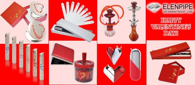 Zestaw kosmetyczny lusterko pilnik Walentynki prezent Serce