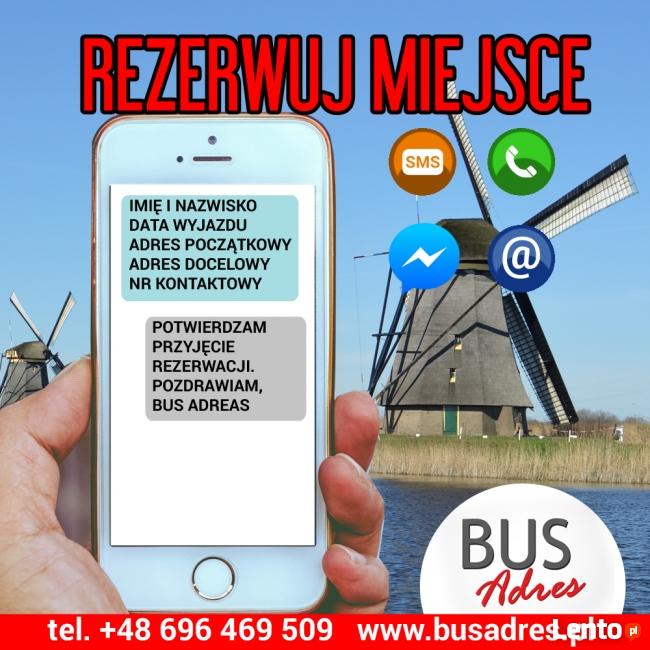 Busy do Holandii i Niemiec Płońsk Ciechanów Żuromin Płock