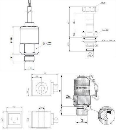 IVECO blok zaworowy 42559945 z przyłączem pomiarowym