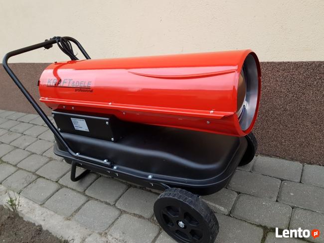 Nagrzewnica olejowa mocna wydajna 35 kW najem wynajem dowóz