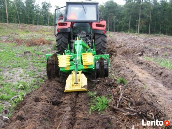 Wynajem - Pług leśny LPz-OTL z pogłębiaczem