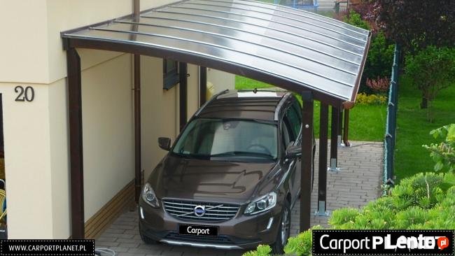 Wiata garażowa drewniana zadaszenie na samochód Opole
