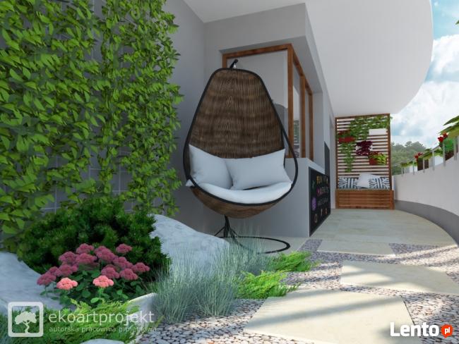 Projektowanie ogrodów, balkonów, tarasów, altan, kostki !!!