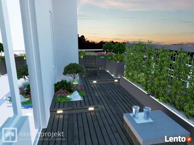 Projektowanie ogrodów, balkonów, tarasów, altan, kostki !!!