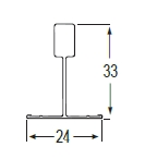 SUFIT PODWIESZANY TYPU ARMSTRONG KONSTRUKCJA
