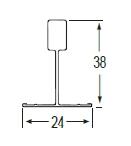 SUFIT PODWIESZANY TYPU ARMSTRONG KONSTRUKCJA