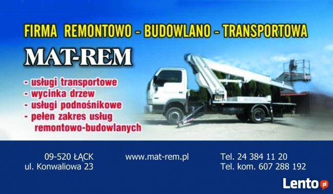 Wycinka drzew. Płock, Kutno, Żychlin, Płońsk i okolice.