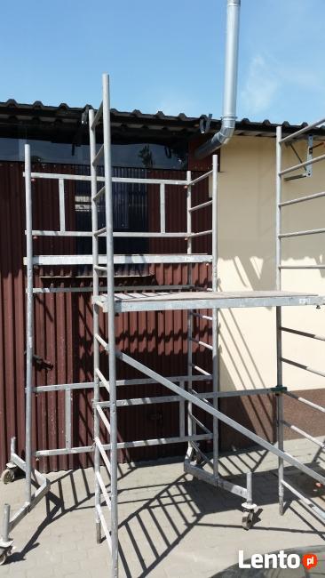 Rusztowanie ramki aluminium podesty kółka najem wynajem