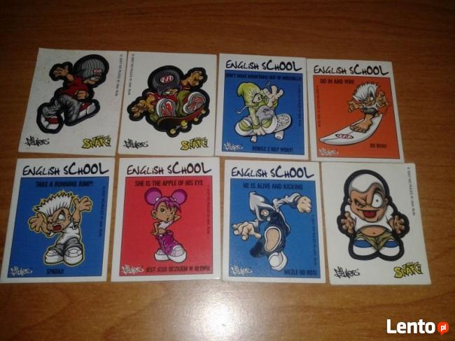 Sprzedam m.in karty, naklejki kolekcjonerskie, albumy itp.