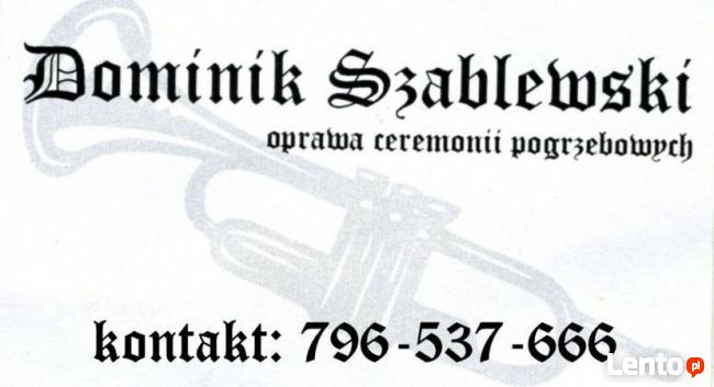 Profesjonalna oprawa ceremonii pogrzebowej na trąbce.