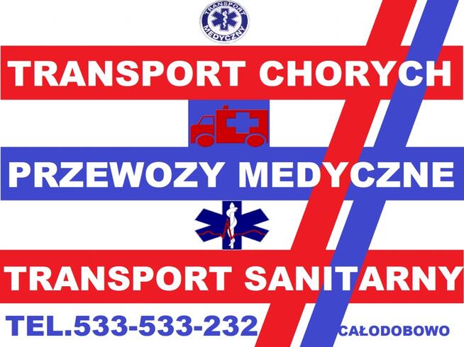 Transport chorych 24H Przewozy medyczne i sanitarne oraz osó
