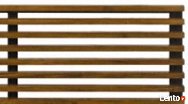 Śliczne drewniane panele ogrodzeniowe