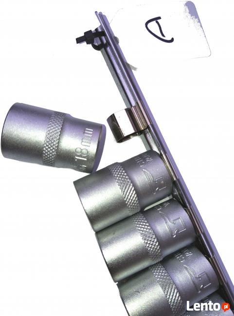 Klucze nasadowe nasadki 9-18mm 10 sztuk 12-kątne