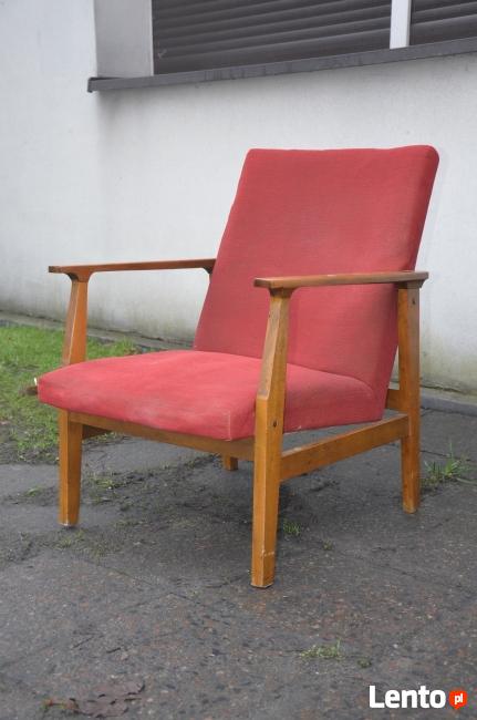 Fotel Tapicerowany, Fotele PRL, Krzesła PRL, Meble PRL