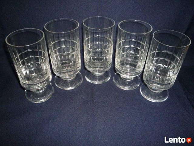 KRYSZTAŁ Nowe Kryształowe Kieliszki Szklanki PRL