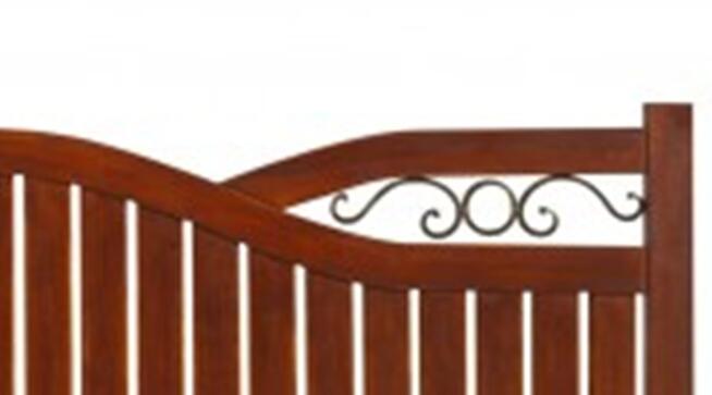 Drewniane panele ogrodzeniowe Seria ABSTRAKT