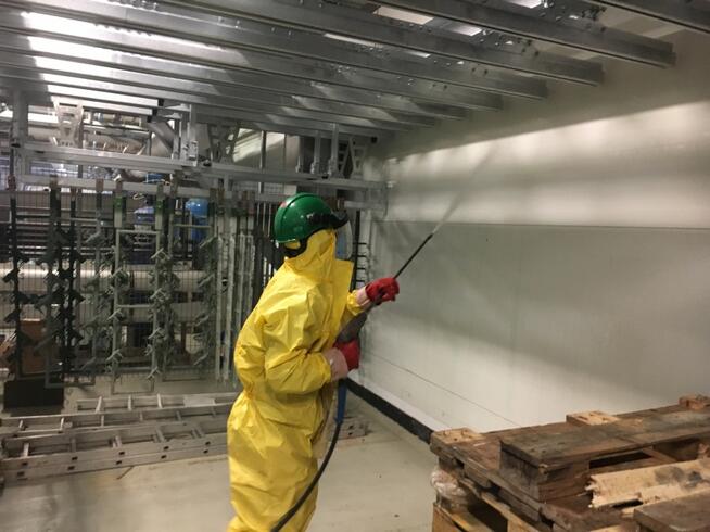 Czyszczenie zbiorników.Czyszczenie silosów.Czyszczenie wodą