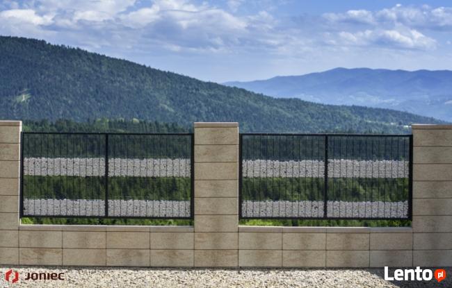 Ogrodzenie modułowe Roma onyx pustak 36x36x20