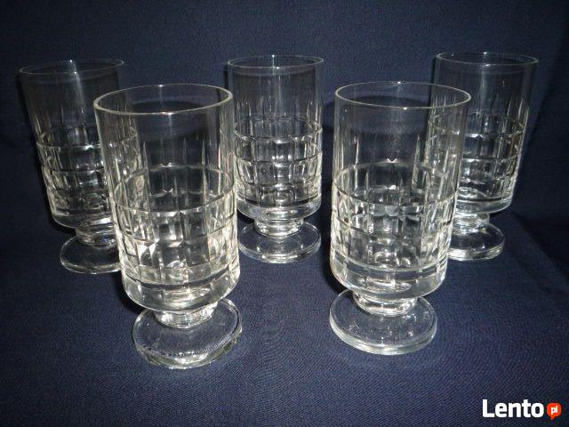 KRYSZTAŁ Nowe Kryształowe Kieliszki Szklanki PRL