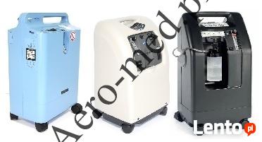 Łóżko rehabilitacyjne, koncentratory tlenu