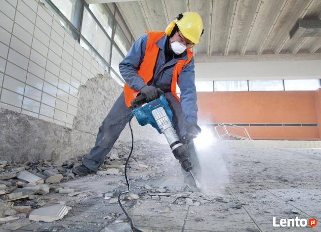 Wyburzanie ścian Skuwanie Betonu Posadzek Kucie Betonu